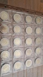 lotto di 20 monete commemorative tutte diverse