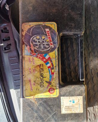 Catene da neve SICURA MR 6 – Usate pochissimo