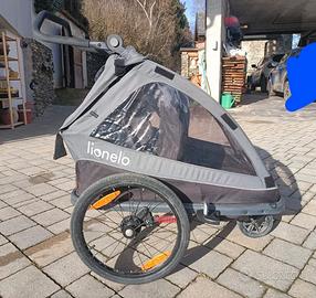 Rimorchio bici Lionelo Cama