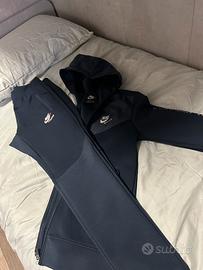 Tuta training nike blu dri-fit