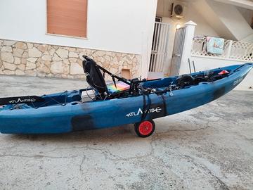 Kayak da pesca a pedali Atlantis DRAKI PRO 320cm
