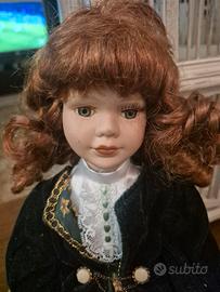 bambola porcellana vintage 