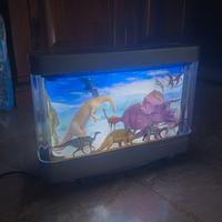 Lampada con dinosauri 