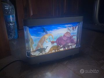 Lampada con dinosauri 
