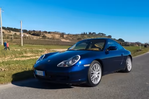 porsche carrera 911 2001 targa oro asi