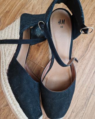 Espadrillas H&M 40 con zeppa
