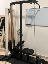 Lat Machine con Pulley Basso Donatif – Usata