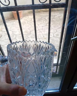 Elegante Secchiello Portaghiaccio in Cristallo Lav