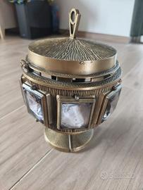 Lampada da cimitero ottone