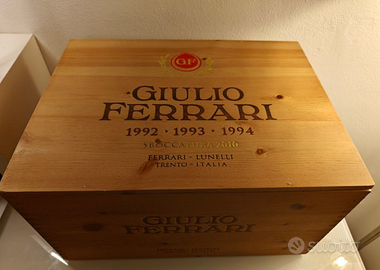 Giulio Ferrari - riserva del Fondatore special box