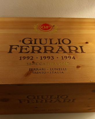 Giulio Ferrari - riserva del Fondatore special box