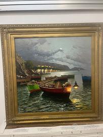 QUADRO OLIO SU TELA  VITTORIO COLUCCI