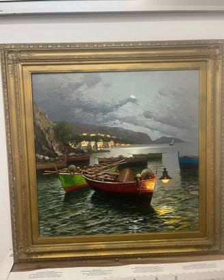 QUADRO OLIO SU TELA  VITTORIO COLUCCI
