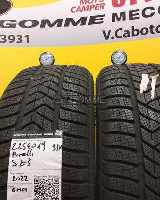 2 Pneumatici 2254019 Pirelli Invernali al 86%'22