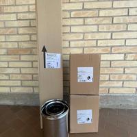 TUBATURA COASSIALE INOX-INOX varie misure