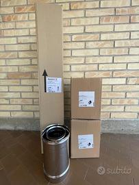 TUBATURA COASSIALE INOX-INOX varie misure