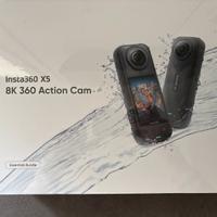 Action cam insta 360 x5 8k - essentials bundle