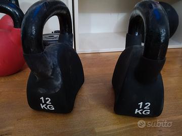 Coppia kettlebell 12kg