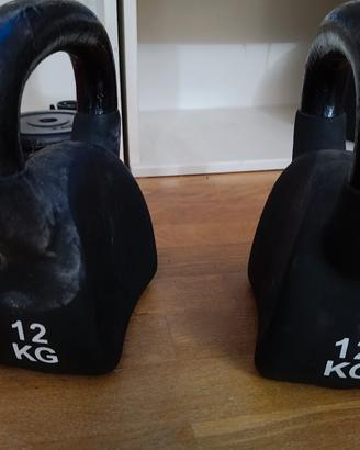 Coppia kettlebell 12kg
