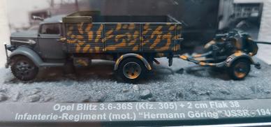 Modelli mezzi militari tedeschi 2 G.M. scala 1:72