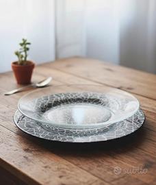 Servizio piatti da 6 nero