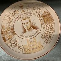 Piatto commemorativo dedicato a Libero Ferrario,