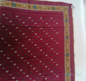 Foulard uomo 100% seta misura cm. 87x87