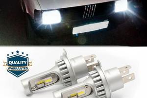 Kit Luci LED H4 Per FIAT UNO ANABBAGLANTI + ABBAGL