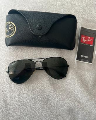 Ray-Ban Aviator originali polarizzati – 58mm