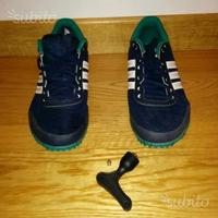 Scarpe chiodate da corsa in pista Adidas