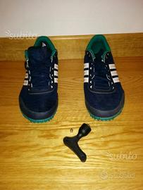 Scarpe chiodate da corsa in pista Adidas