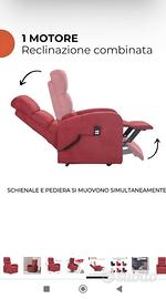 Poltrona reclinabile
