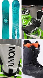 Set completo snowboard