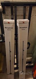 coppia di aste microfoniche nuove PROEL RAM180