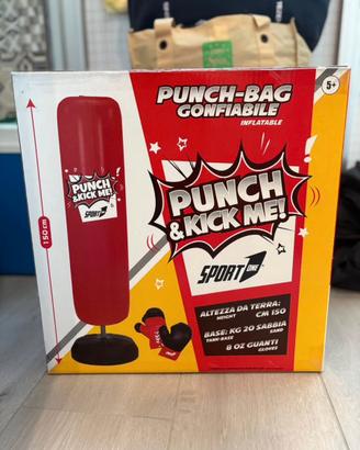 Sacco da boxe gonfiabile