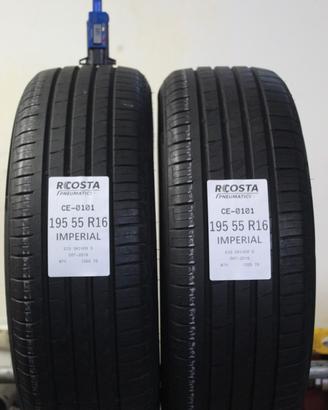 2 GOMME USATE 195 55 R16 IMPERIAL 87V