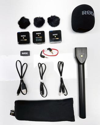 SET MICROFONI RODE Wireless GO II
