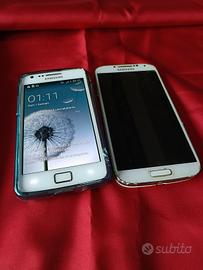 telefoni cellulari vintage Samsung S2 plus + S4