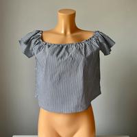 Zara - camicetta a righe in cotone