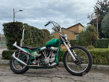 Harley-davidson Panhead chopper 1962