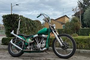 Harley-davidson Panhead chopper 1962
