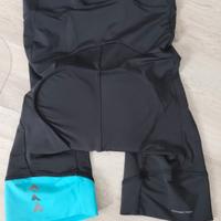 pantaloncini bicicletta imbottiti uomo taglia 46