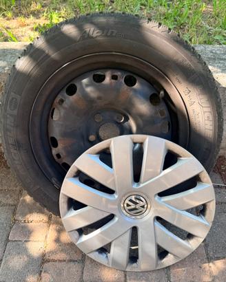 4 Gomme Michelin Alpin 185 60 R 15 e cerchioni