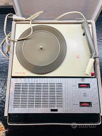 Giradischi portatile Philips anni ‘70