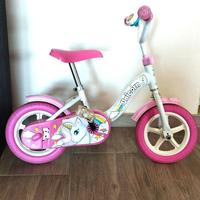 BICICLETTA DINO BIKES "UNICORNO" bimbe da 2-4 anni
