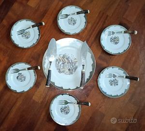 Servizio dessert da 6