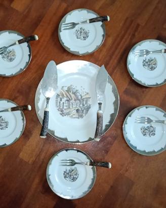 Servizio dessert da 6