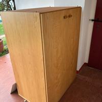 Armadio legno due ante