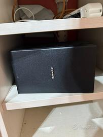Soundbar e subwoofer sharp