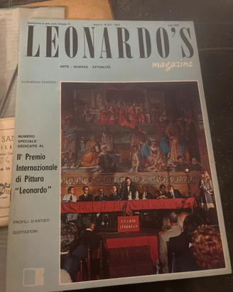Riviste Leonardo arte, scienza attualità